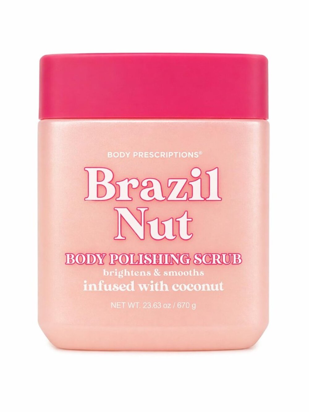 Body Prescriptions Brazil Nut Body Polishing Scrub Coconut Infused 23.6 oz